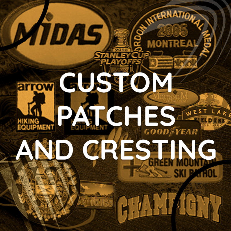 Custom Patches & cresting
