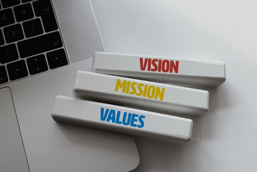 Vision, mission, values (promotional products industry)