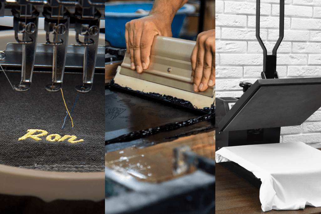 Embroidery vs Screen Printing