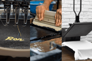 Embroidery vs Screen Printing
